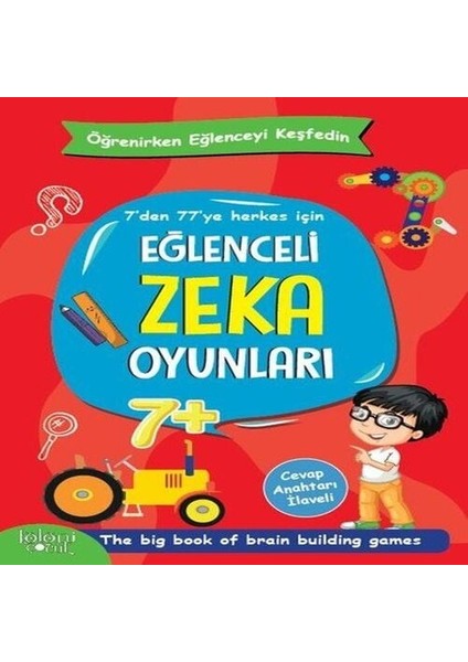 Eğlenceli Zeka Oyunları - Kırmızı - Öğrenirken Eğlenceyi Keşfedin