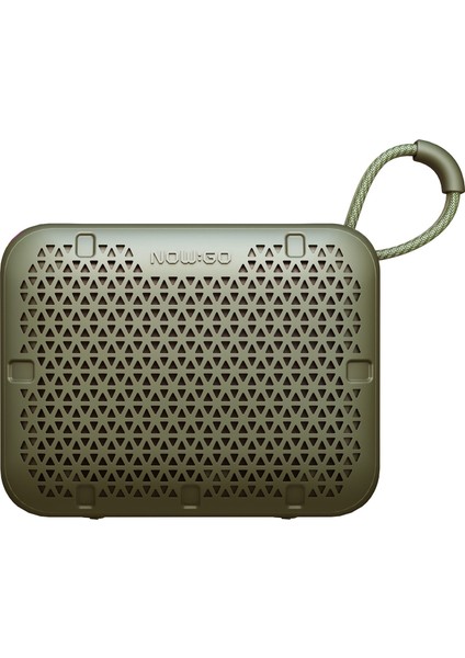 Nowgo Stone M1 5W Su Geçirmez Taşınabilir Bluetooth 5.4 Hoparlör Yeşil