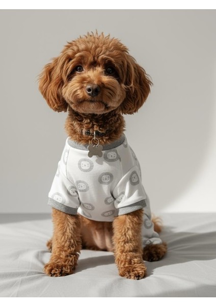 Soft Lion Köpek Tulumu | Pamuklu Penye Köpek Pijaması | Küçük Irklar Için | Tüy Dökülmesini Azaltır fiyatları