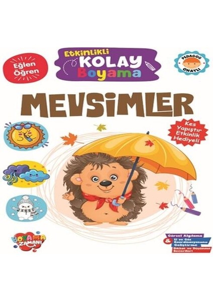 Etkinlikli Kolay Boyama -Mevsimler