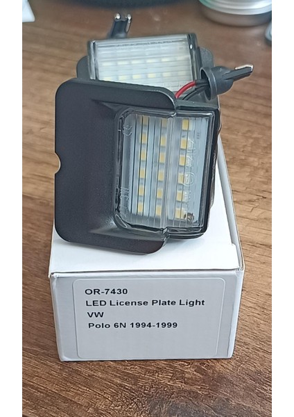 Vw Volkswagen Polo Hb 1994-1999 Arka Plaka Lambası LED 1 Takım , LED Plaka Lambası modelleri