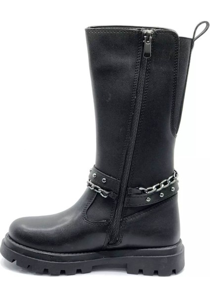 Paris Filet Siyah Kız Çocuk Çizme modelleri