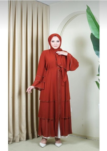 Kadın Taşlı Abaya