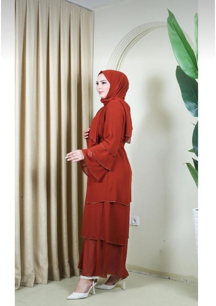 Kadın Taşlı Abaya fiyatları