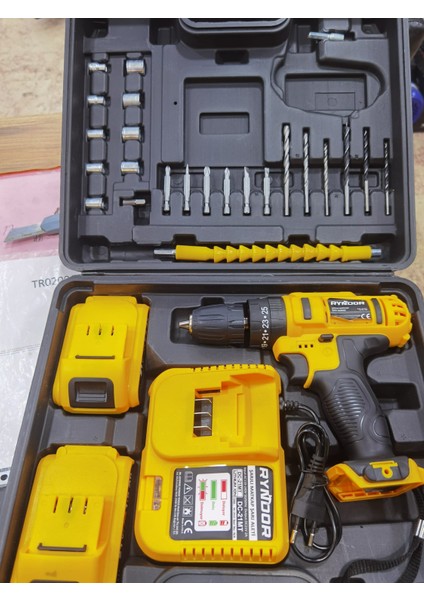 Şarjlı Matkap 1,5 Ah RYN-AKM02 Ryndor