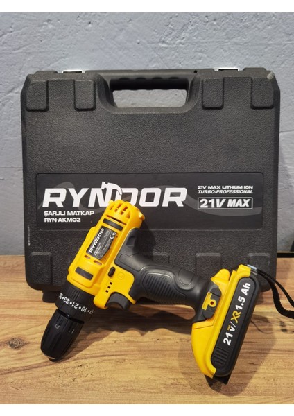Şarjlı Matkap 1,5 Ah RYN-AKM02 Ryndor fiyatları