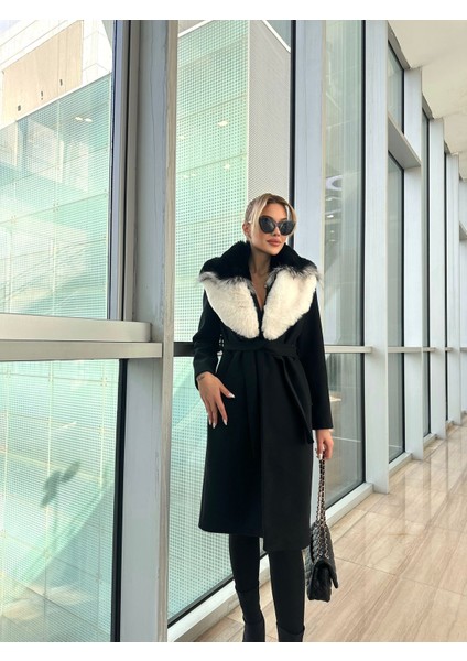 Kürk Detaylı Kaban