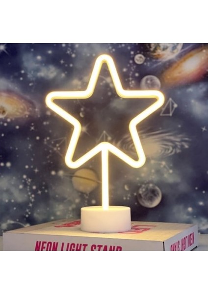 Neon Lamba Dekoratif Işık Yıldız fiyatları