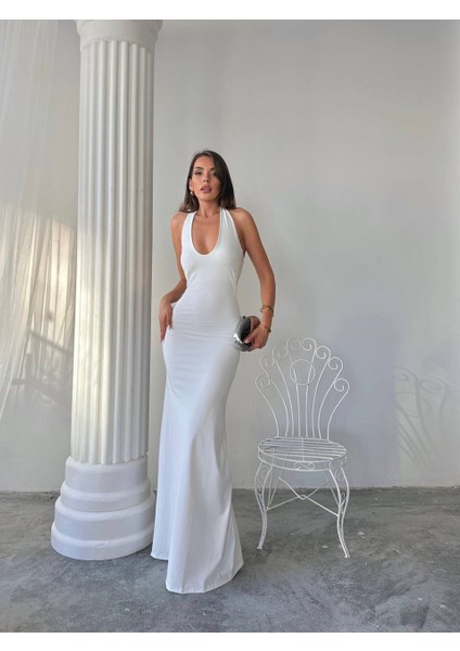 Maxi Halter Elbise modelleri