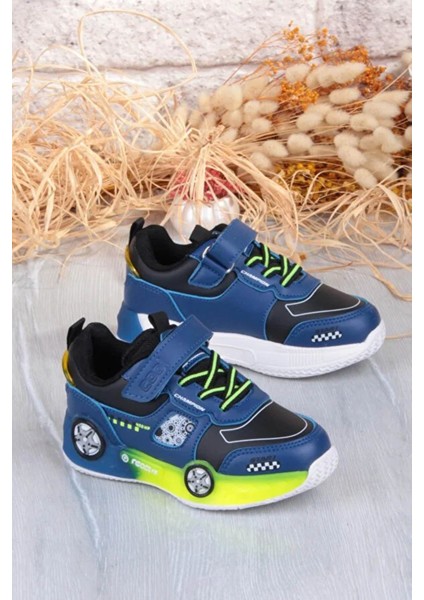 Racing Patik Lacivert Erkek Çocuk Sneaker