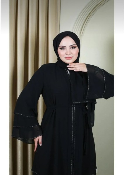 Kadın Taşlı Abaya fiyatları