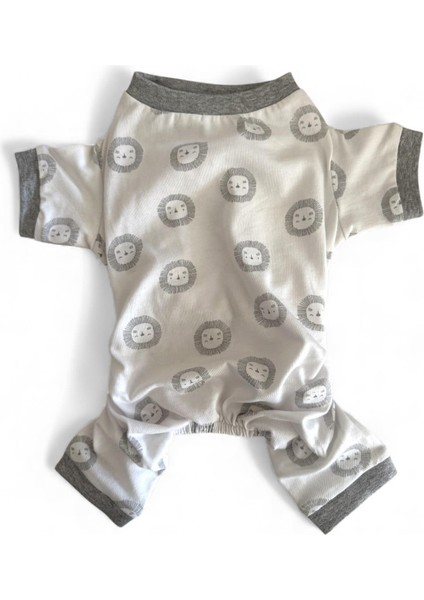 Soft Lion Kedi Tulumu | Pamuklu Penye Kedi Kıyafeti | Küçük Irklar Için | Tüy Dökülmesini Azaltır fırsatları