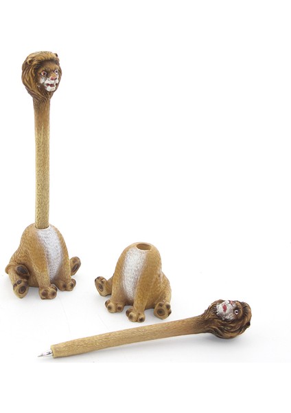 Polyester Aslan Tükenmez Kalem