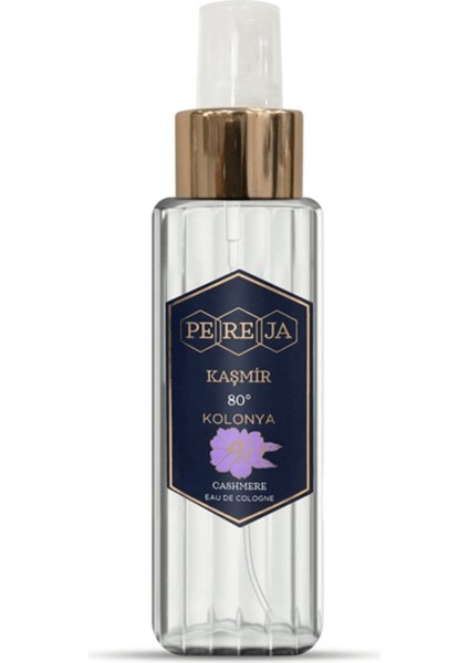 Parfümlü Kolonya Pet Kaşmir 100 ml 2 Adet