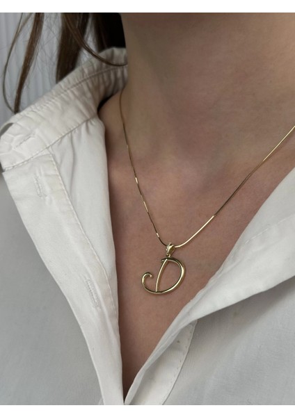 14 Ayar Altın D Harfi Kolye Ucu 591 fiyatları