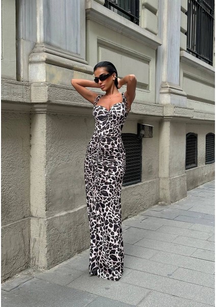 Asansör Büzgülü Elbise fırsatları