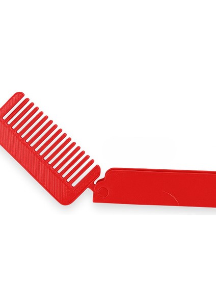 Katlanabilir Cep Tarağı – Mini Boy 8 Cm, Dayanıklı Taşınabilir Tarak 9 Renk Seçeneği