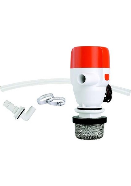 Lıvar Pompası 800 Gph. 12 V - 3,5 A Hortum Çıkışı: Çap:19 mm