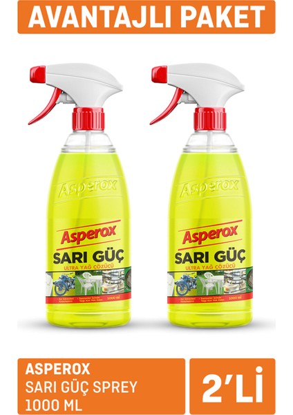 Sarı Güç Sprey 2 x 1l