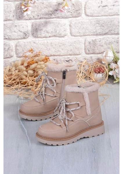 Lina Filet Bej Kız Çocuk Bot & Bootie modelleri