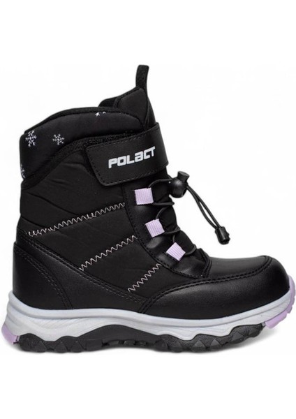 Polact Filet 24080 Siyah Kız Çocuk Bot & Bootie DM04C24080