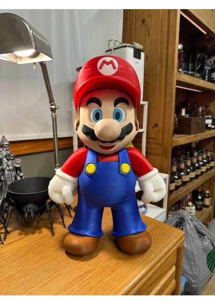 Super Mario Temalı Mario Karakteri Figürü