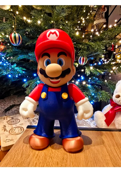 Super Mario Temalı Mario Karakteri Figürü