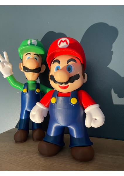 Super Mario Temalı Mario Karakteri Figürü