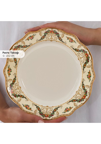 Forever Bone Orlando 26 Parça 6 Kişilik Kahvaltı Takımı