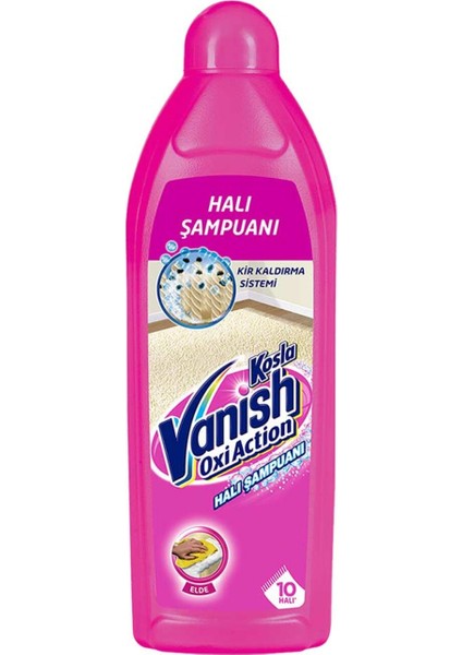 Halı Şampuanı Elde Temizlik 850 ml 3 Adet