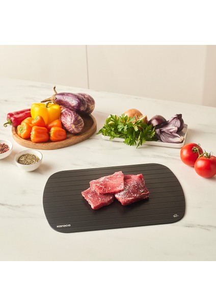 Mutfaksever Defrozlu Buz Çözücü Kesme Tahtası 35 cm