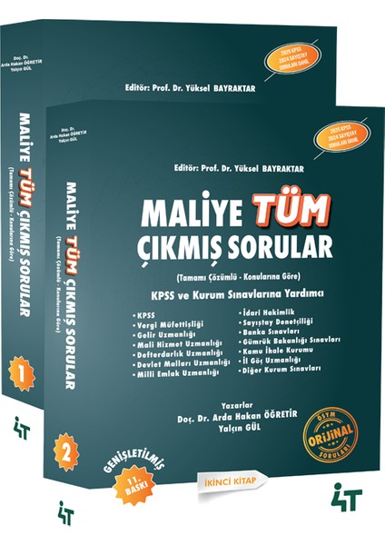 Maliye Tüm Çıkmış Sorular (11. Baskı)