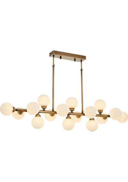 Orbit Eskitme Modern Yemek Masası Üzeri Avize