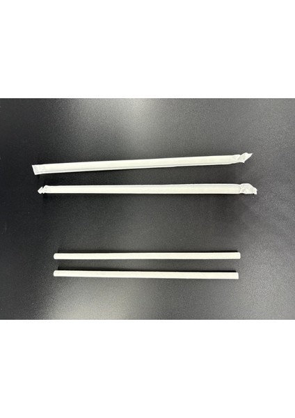 6*197 mm Beyaz Kağıt Pipet-Kağıt Sargılı 100'LÜ Paket fiyatları