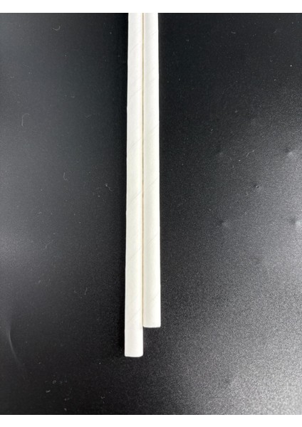 6*197 mm Beyaz Kağıt Pipet-Kağıt Sargılı 100'LÜ Paket modelleri