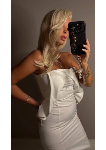 Straplez Elbise modelleri