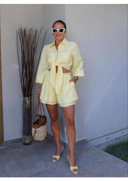 Gömlek Şortlu Takım modelleri