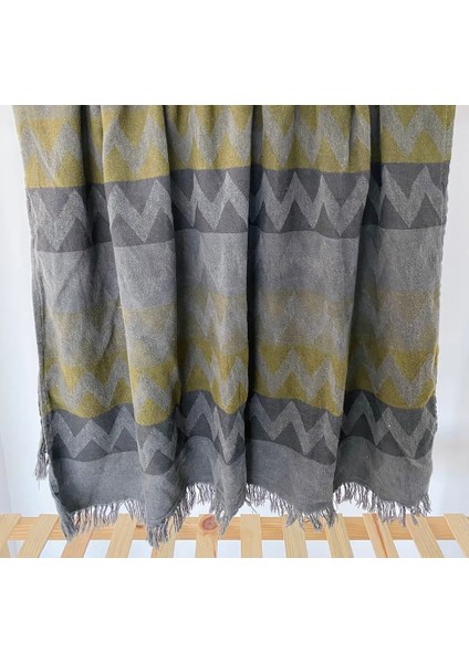 Zikzak Desenli Peştemal Plaj Havlusu 105X150CM %100 Pamuk modelleri