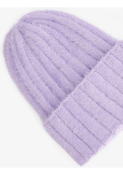 Lila Zoe Yumuşak Dokulu Bere fiyatları