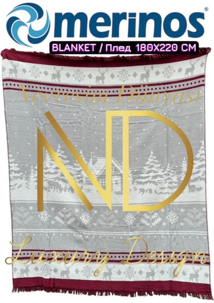 Copo Çift Kişilik Battaniye