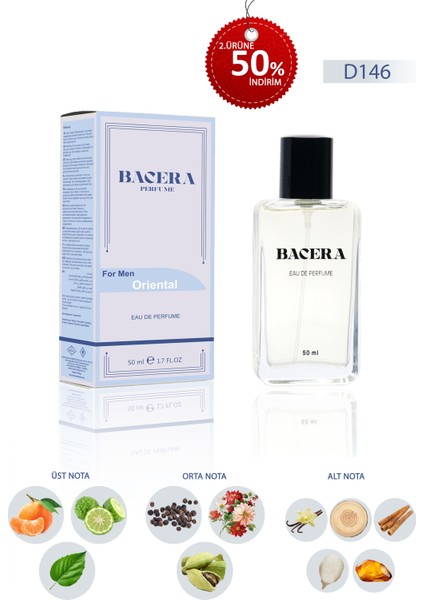 D146 Oriental Erkek Parfüm 50 ml