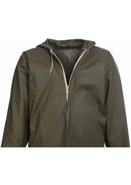 Liman, Avci, Balıkçı, Kurye Kapüşonlu Pardösü Yağmurluk - Haki -Vlmr modelleri