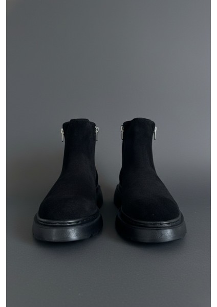 Chelsea Hakiki Deri Çift Fermuarlı Garantili Erkek Kışlık Bot fiyatları
