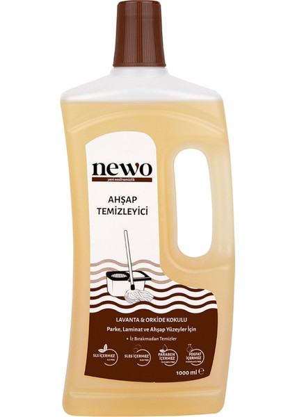 Ahşap Temizleyici Lavanta Orkide Kokulu 1 L 3 Adet