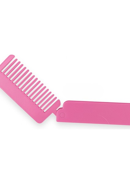 Katlanabilir Cep Tarağı – Mini Boy 8 Cm, Dayanıklı Taşınabilir Tarak 9 Renk Seçeneği