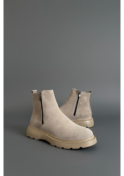 Chelsea Hakiki Deri Çift Fermuarlı Garantili Erkek Kışlık Bot fiyatları