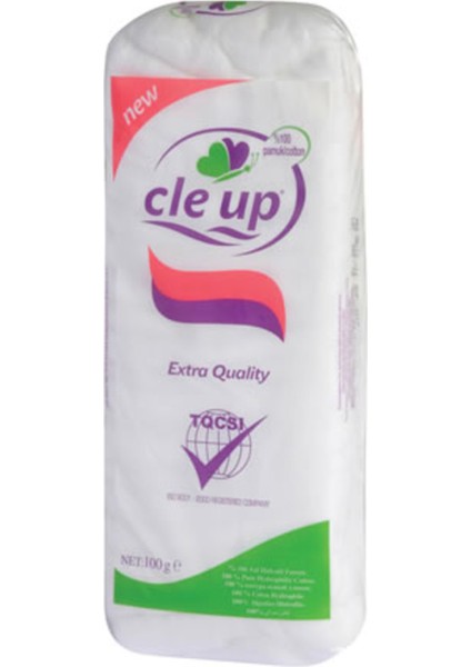 Cle Up Hidrofil Pamuk 100 gr 2 Adet