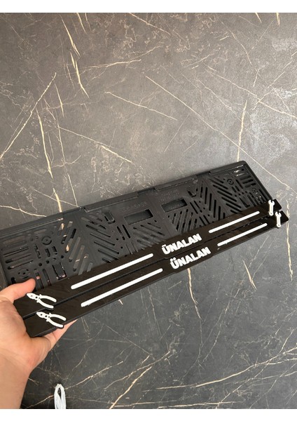 Kişiye Özel Pleksi Plakalık 2'li Set modelleri