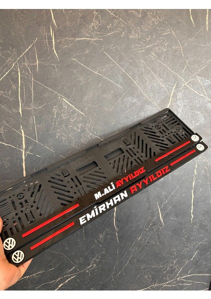 Kişiye Özel Pleksi Plakalık 2'li Set fırsatları