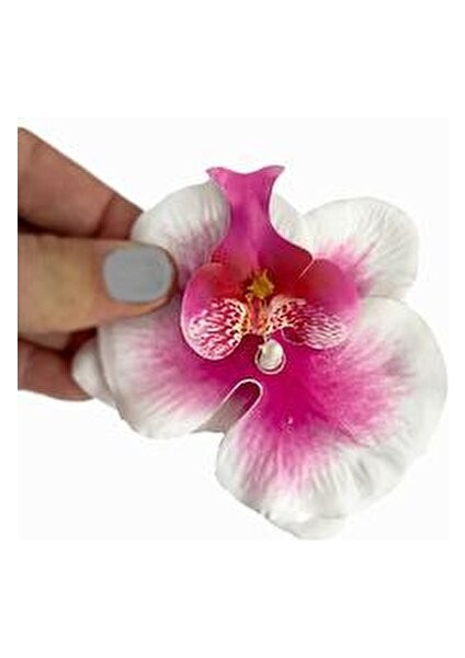 Aloha Orkide Pens Toka 3 Adet Pembe Tonları İnci Detaylı Kız Çocuk Aksesuarı fırsatları